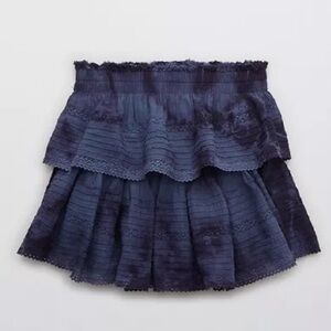 Aerie ruffle skirt